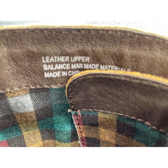 BORN Women's Block Heel-Rust Brown Tobacco Distressed Suede Boots Size 8.5 - Picture 12 of 13